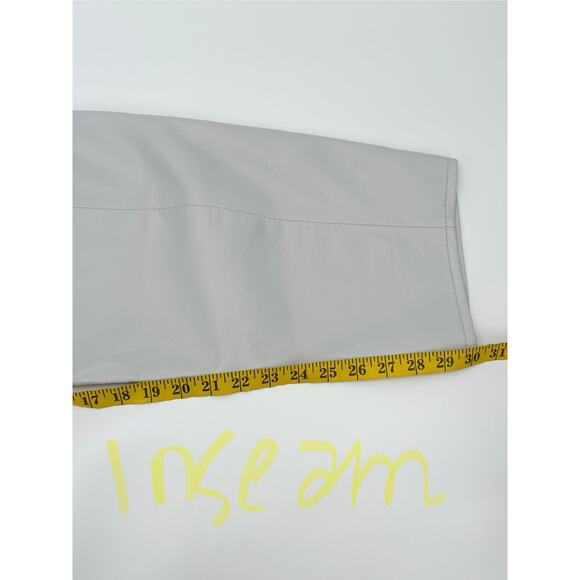 B44 Agolde Luna Pieced Barrel Jeans Women 25 Recycled Leather Balloon Gray - Picture 9 of 13